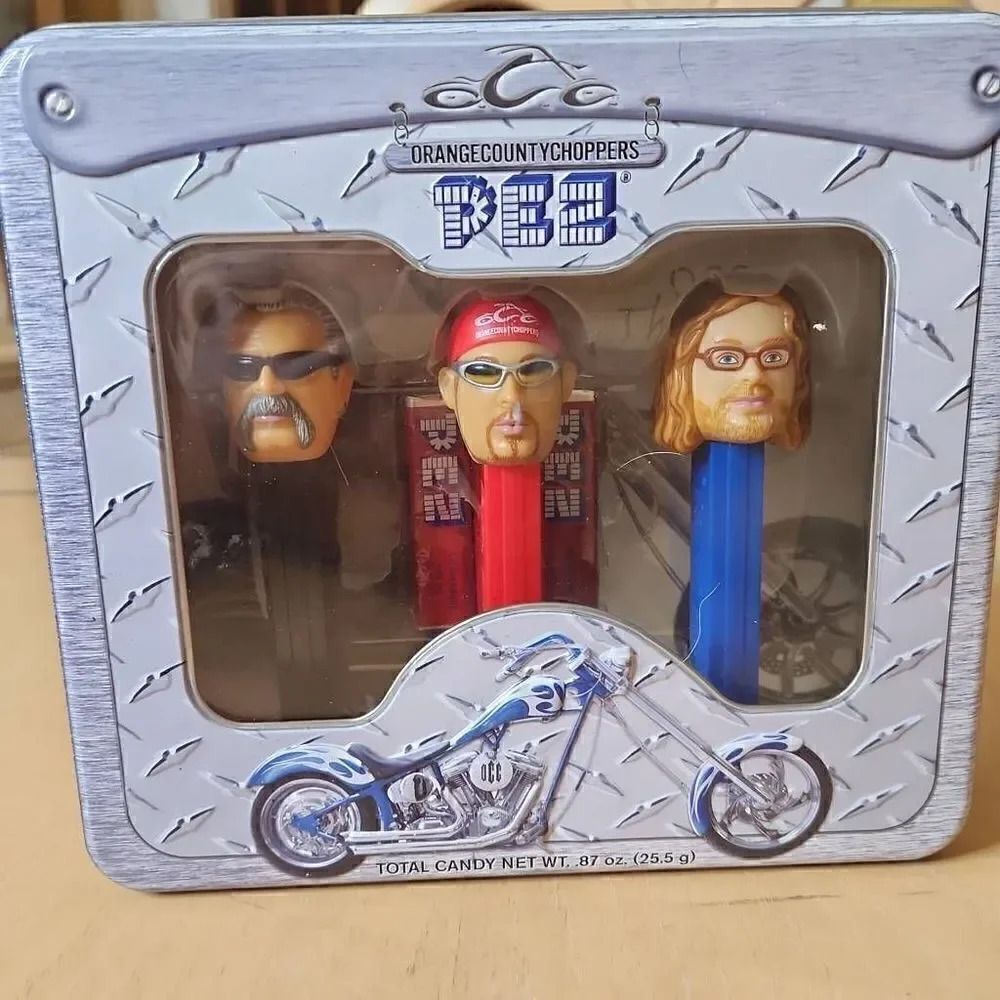 Orange County Choppers Pez dispenser set